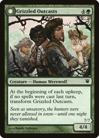 Grizzled Outcasts (185) Foil - Innistrad