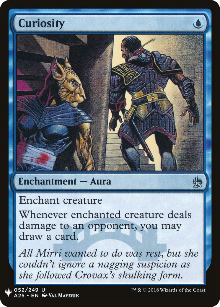 Curiosity (A25-52) - The List