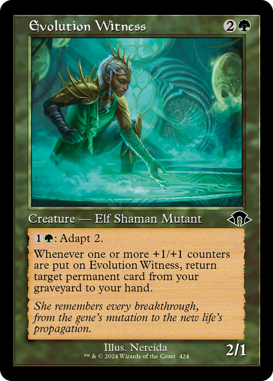 Evolution Witness (Retro) (424) Foil - Modern Horizons 3