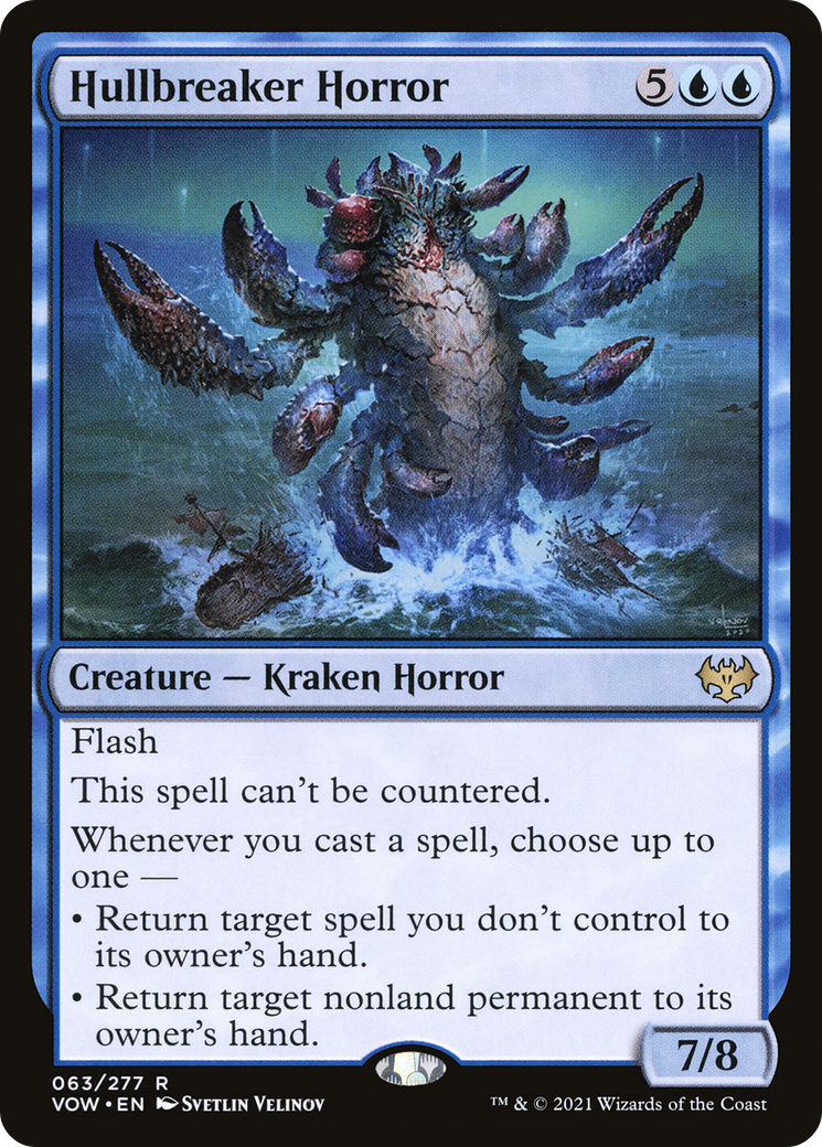 Hullbreaker Horror (063) Foil - Innistrad: Crimson Vow