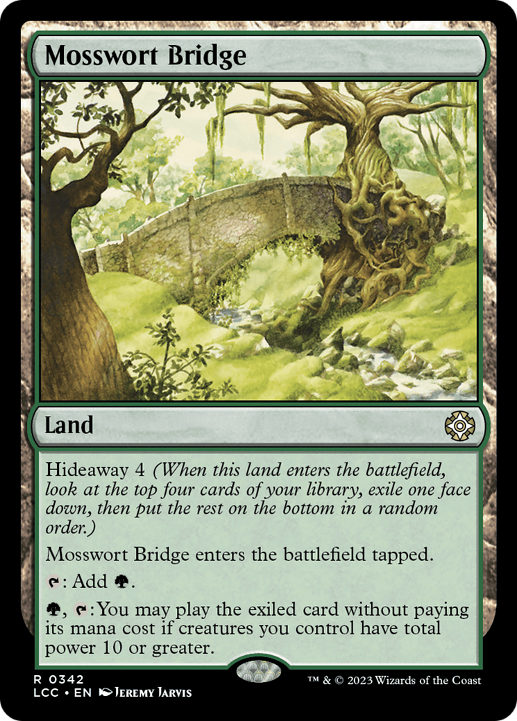 Mosswort Bridge [The Lost Caverns of Ixalan Commander] | Silver Goblin