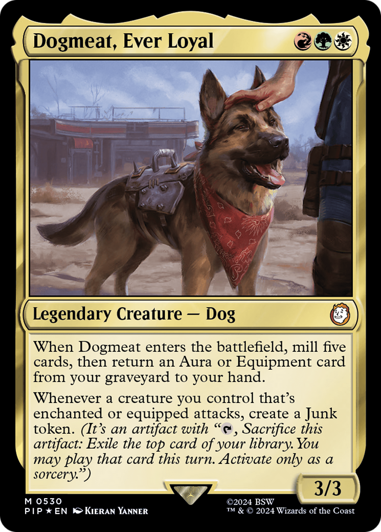 Dogmeat, Ever Loyal (Surge Foil) [Fallout] | Silver Goblin