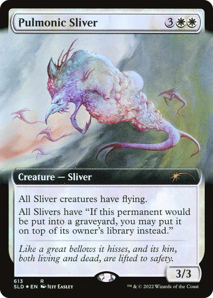 Pulmonic Sliver (Extended Art) (613) Foil - Secret Lair Drop