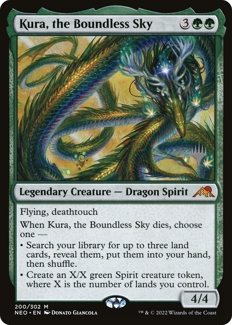 Kura, the Boundless Sky (200p) Foil - Kamigawa: Neon Dynasty Promos