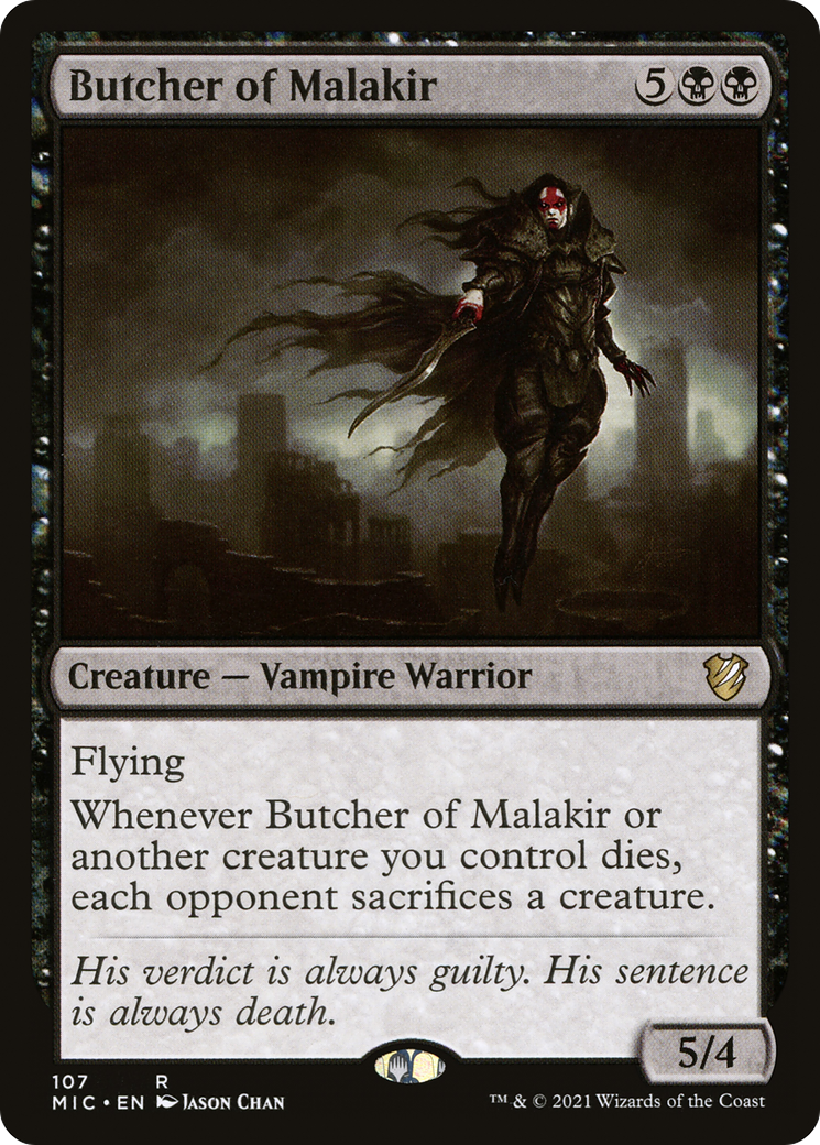 Butcher of Malakir [Innistrad: Midnight Hunt Commander]