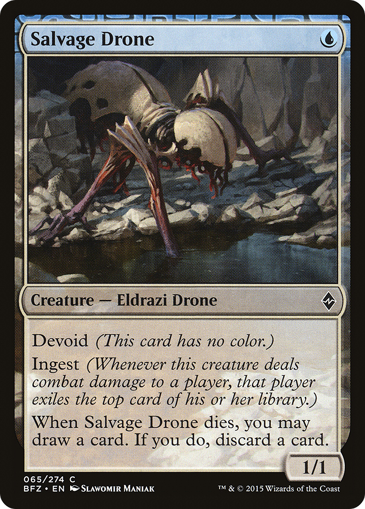 Salvage Drone (065) Foil - Battle for Zendikar