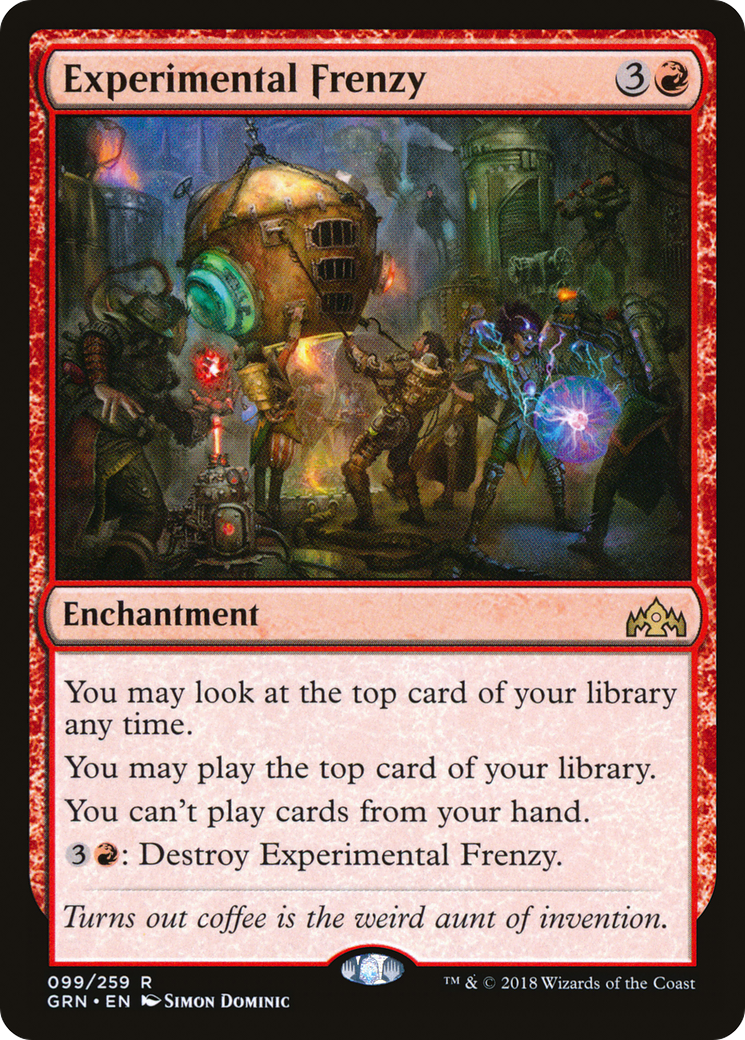 Experimental Frenzy (099) Foil - Guilds of Ravnica