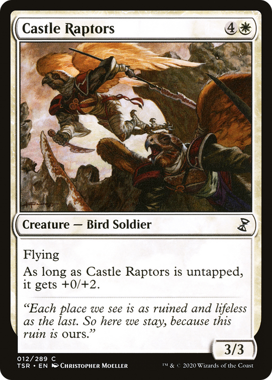 Castle Raptors [Time Spiral Remastered] Foil