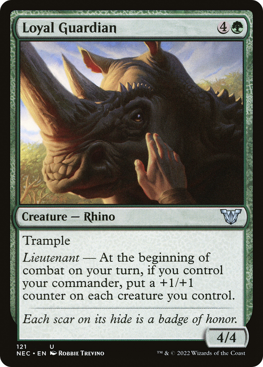 Loyal Guardian (121) - Neon Dynasty Commander