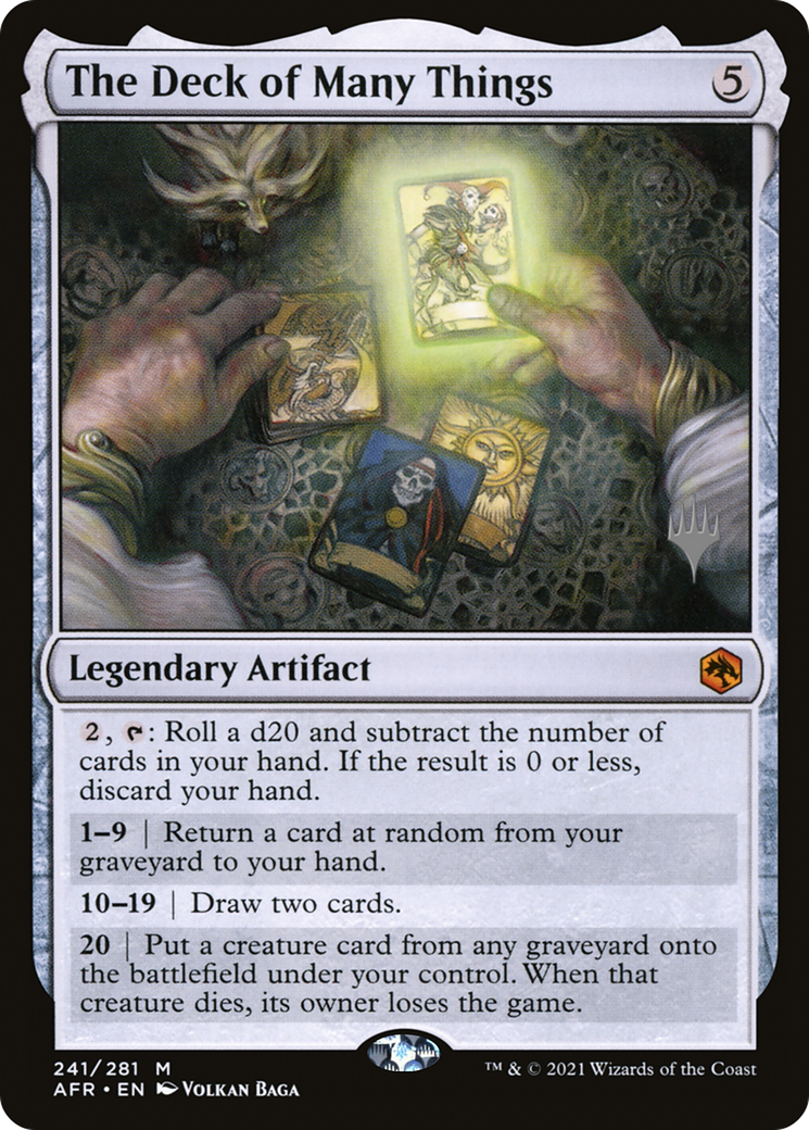 The Deck of Many Things (241) - Adventures in the Forgotten Realms Promos
