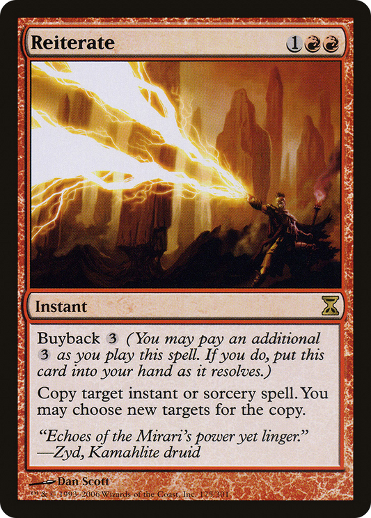 Reiterate (175) - Time Spiral
