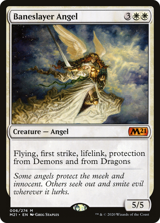 Baneslayer Angel (006) - Core Set 2021
