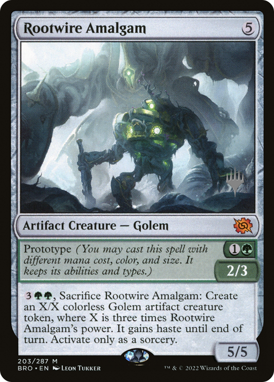 Rootwire Amalgam (Promo Pack) [The Brothers' War Promos] Foil