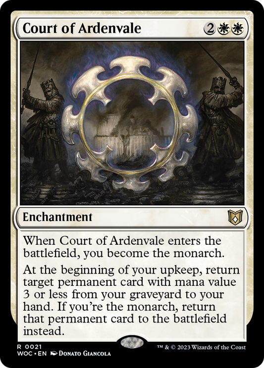 Court of Ardenvale (021) - Wilds of Eldraine Commander