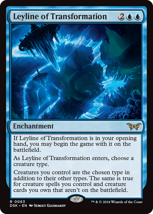 Leyline of Transformation [Duskmourn: House of Horror] Foil