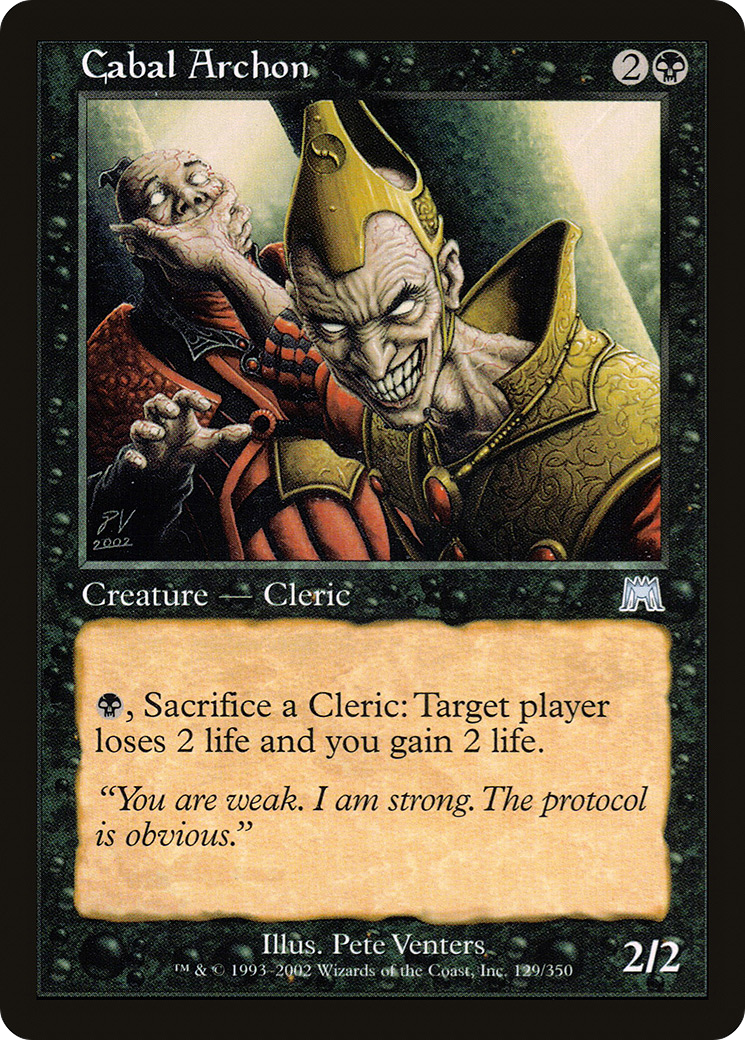 Cabal Archon [Onslaught] Foil