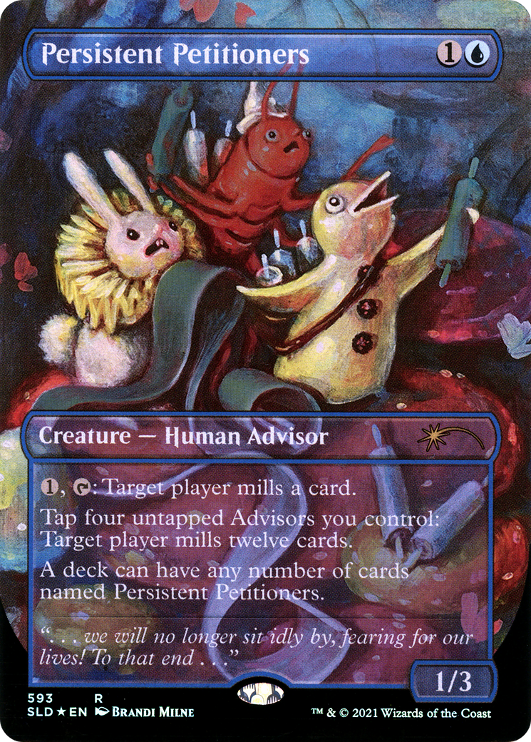 Persistent Petitioners (593) Foil - Secret Lair Drop