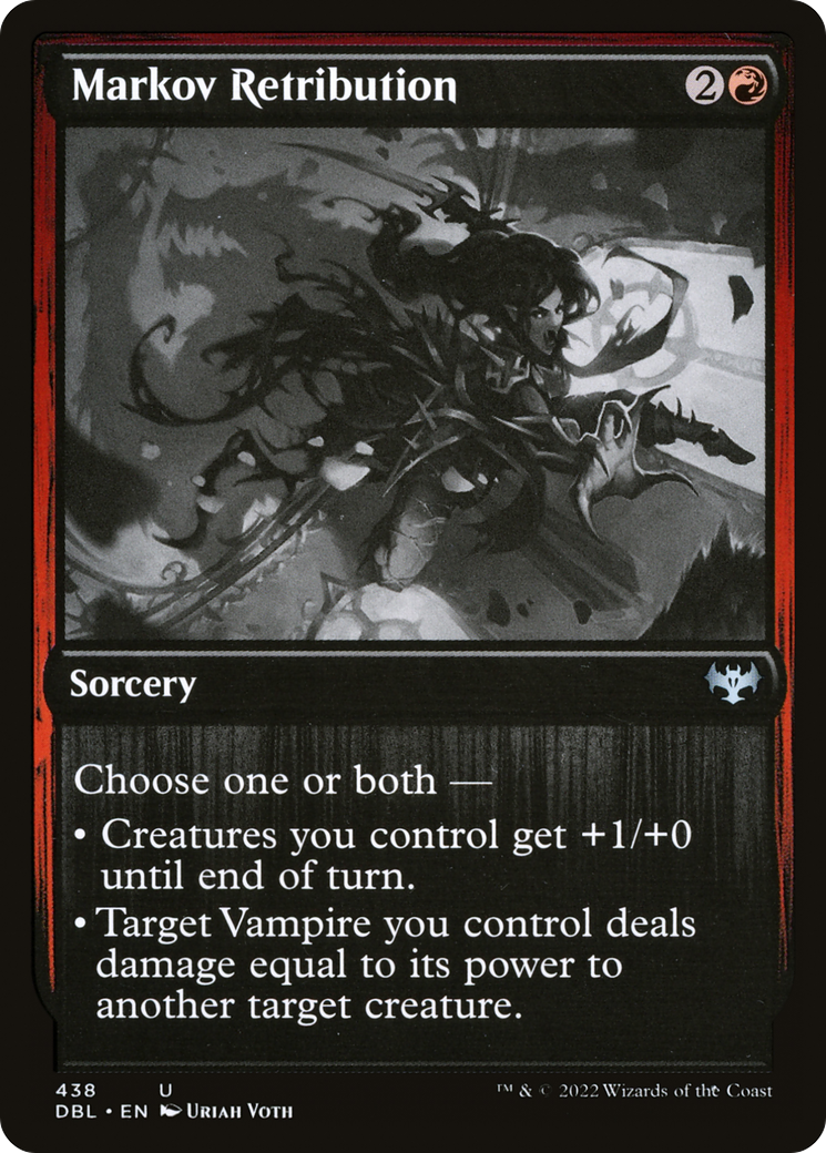 Markov Retribution (438) Foil - Innistrad: Double Feature