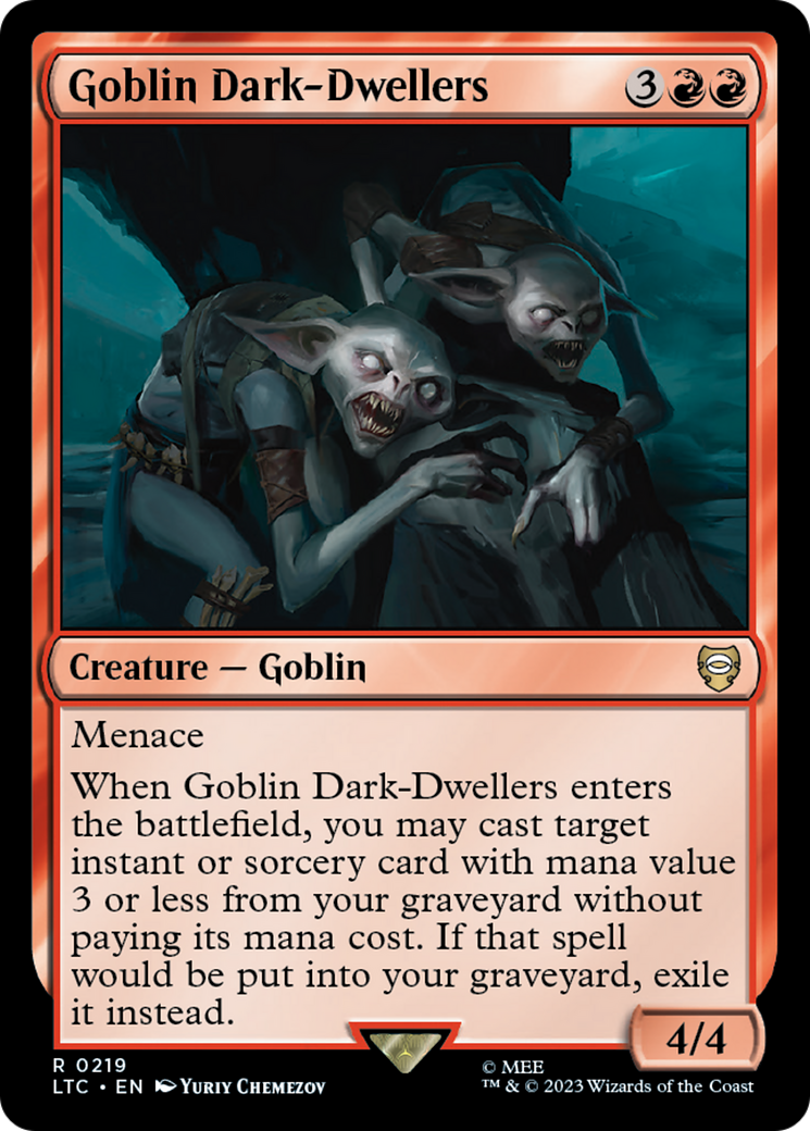 Goblin Dark-Dwellers [The Lord of the Rings: Tales of Middle-Earth Commander] | Silver Goblin