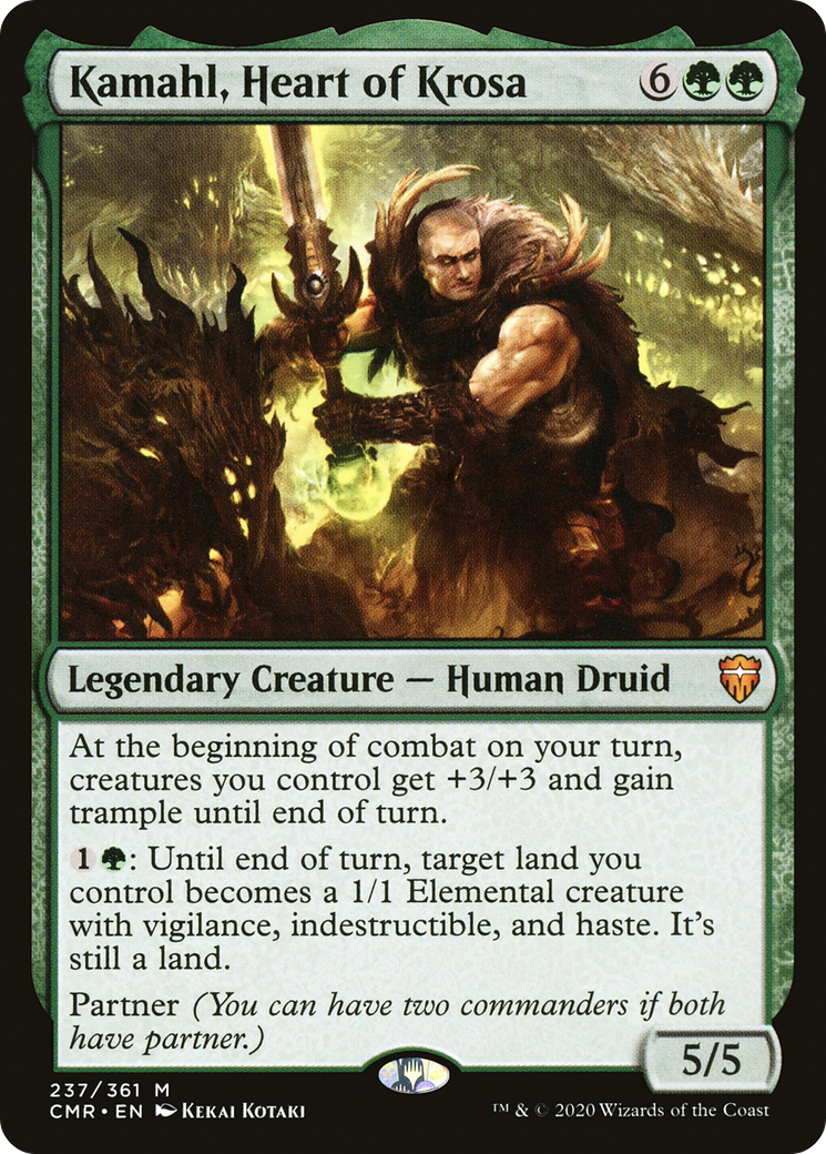 Kamahl, Heart of Krosa (237) - Commander Legends