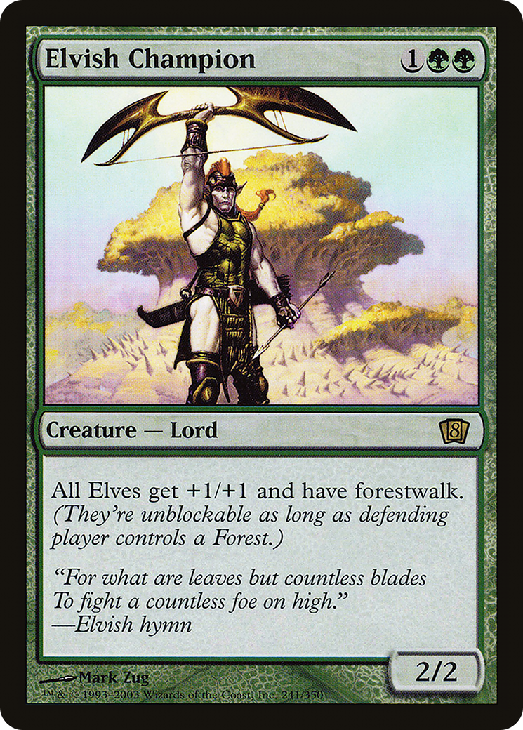 Elvish Champion (241) Foil - Eighth Edition