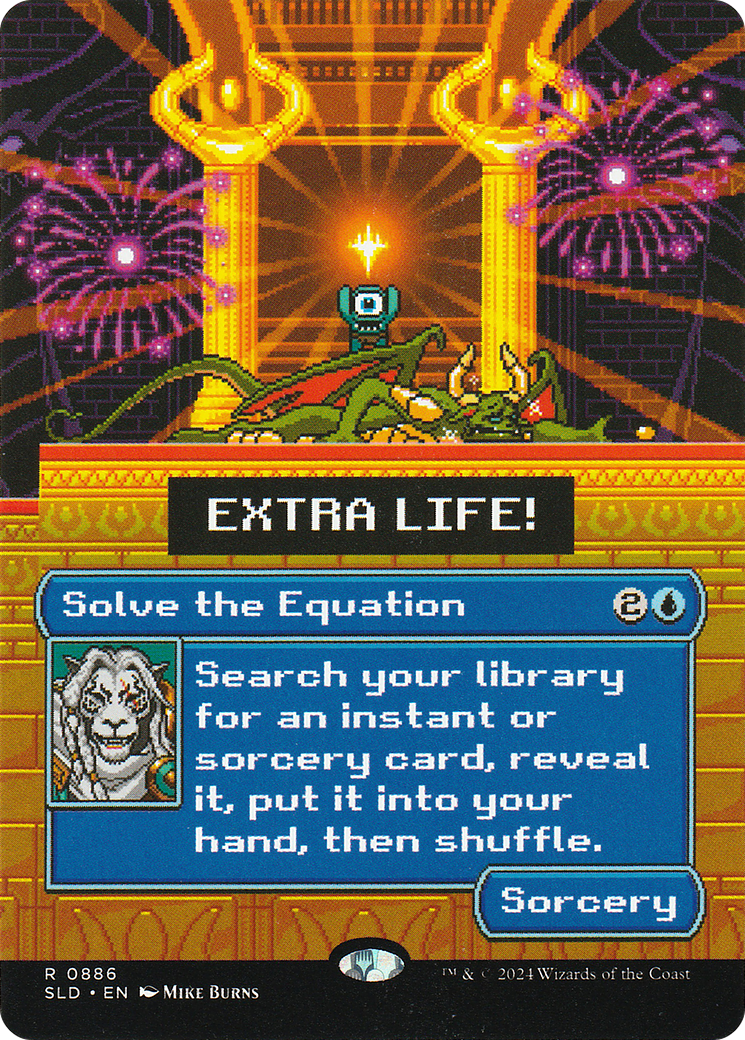 Solve the Equation (886) Foil - Secret Lair Drop