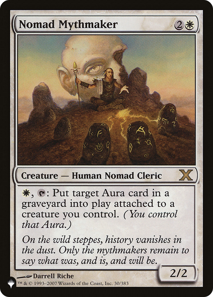 Nomad Mythmaker (10E-30) - The List