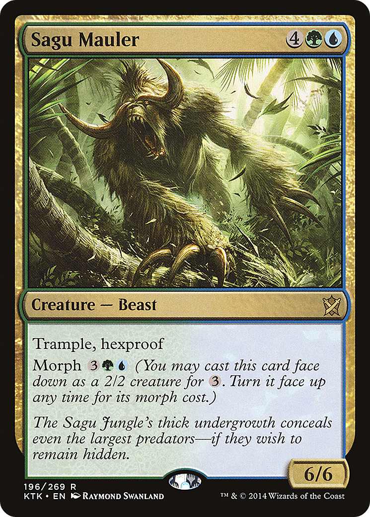 Sagu Mauler (196) Foil - Khans of Tarkir