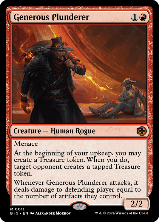 Generous Plunderer (011) - The Big Score
