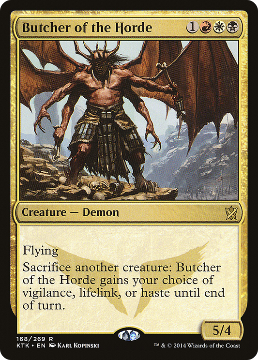 Butcher of the Horde [Khans of Tarkir] Foil