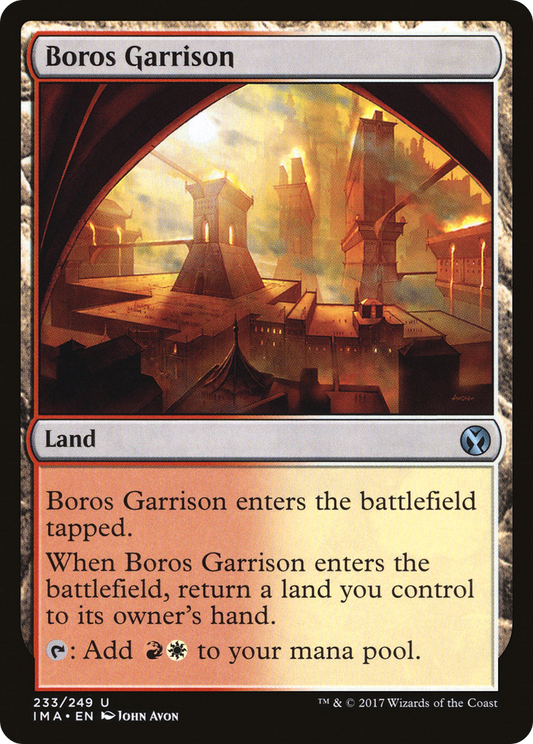 Boros Garrison (233) Foil - Iconic Masters