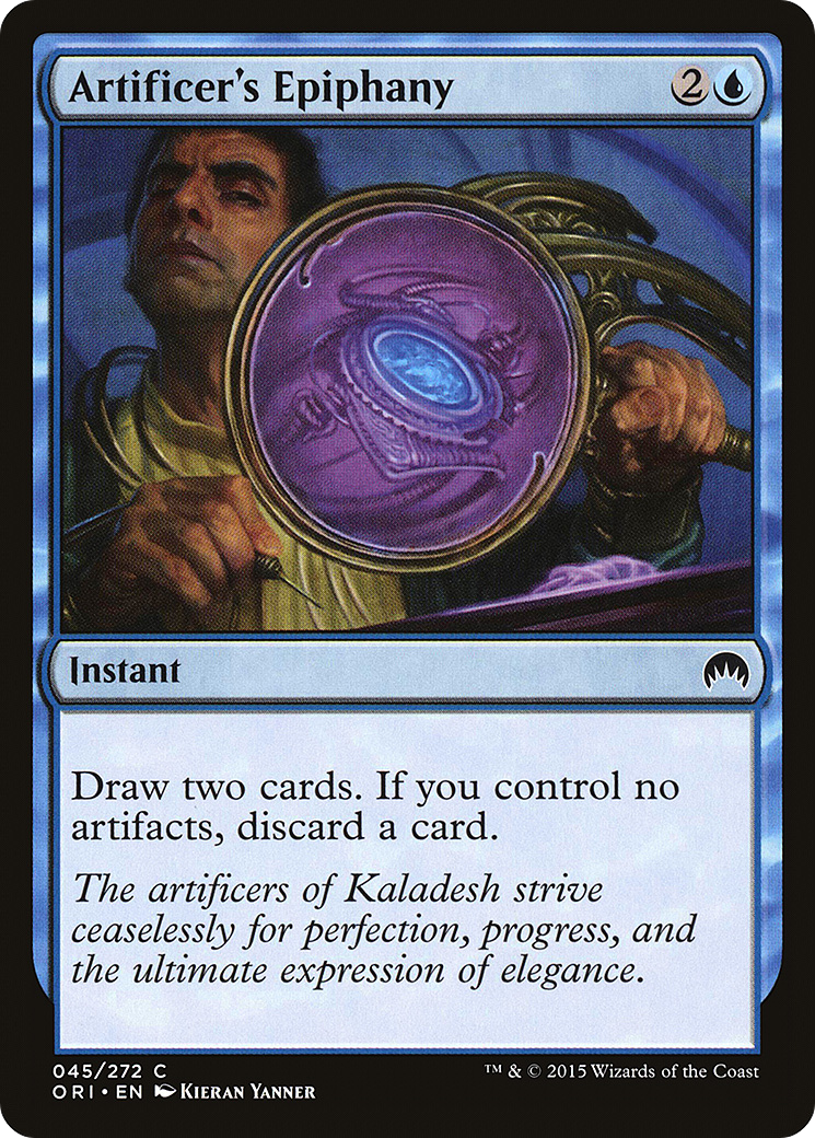 Artificer's Epiphany (045) Foil - Magic Origins
