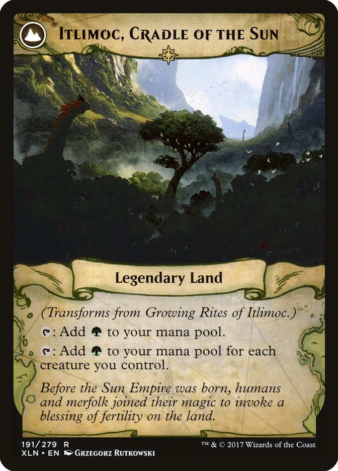 Growing Rites of Itlimoc (191) Foil - Ixalan