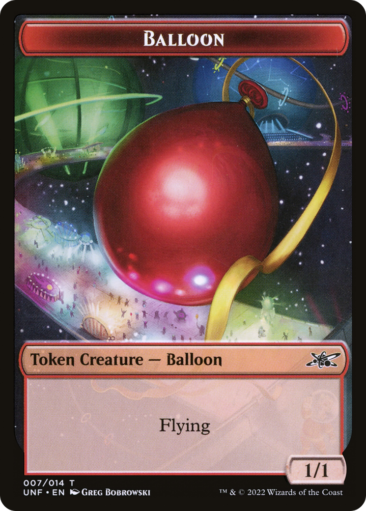 Balloon Token [Unfinity Tokens] | Silver Goblin