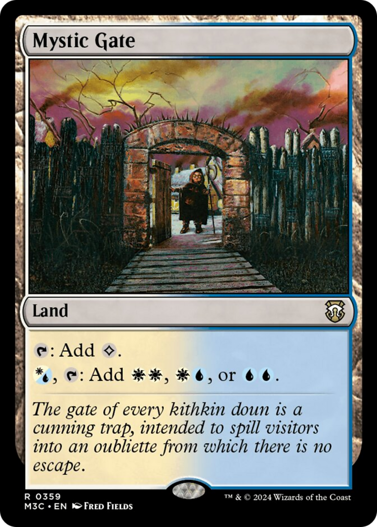 Mystic Gate (Ripple Foil) [Modern Horizons 3 Commander] | Silver Goblin