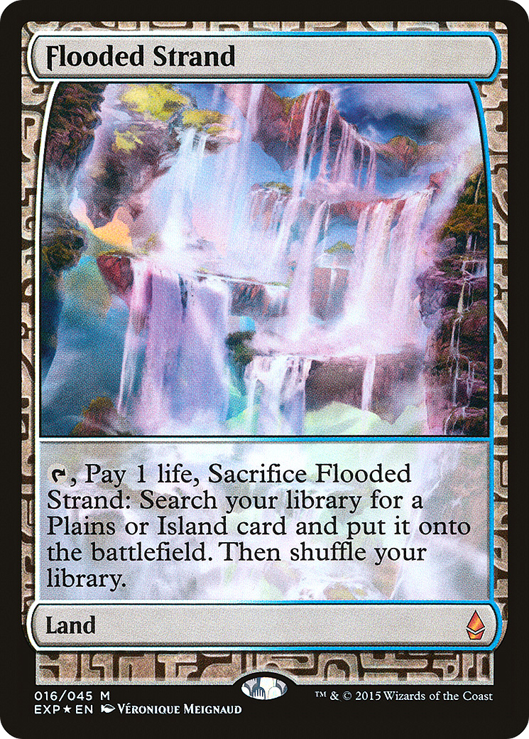 Flooded Strand (016) Foil - Zendikar Expeditions