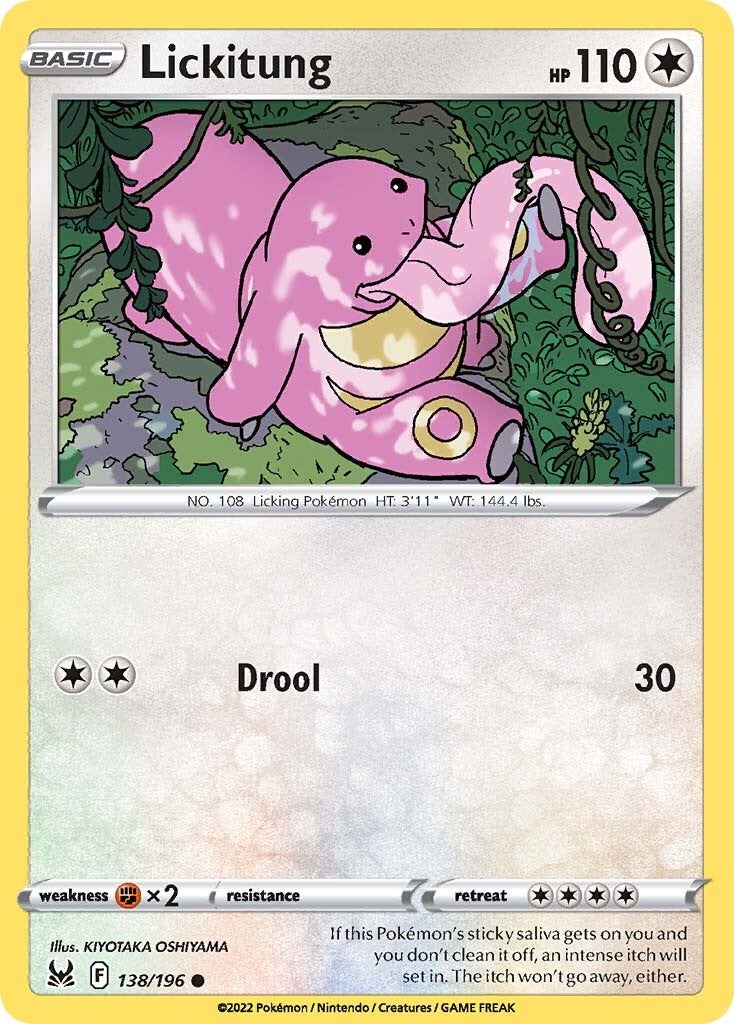 Lickitung (138/196) [Sword & Shield: Lost Origin] | Silver Goblin