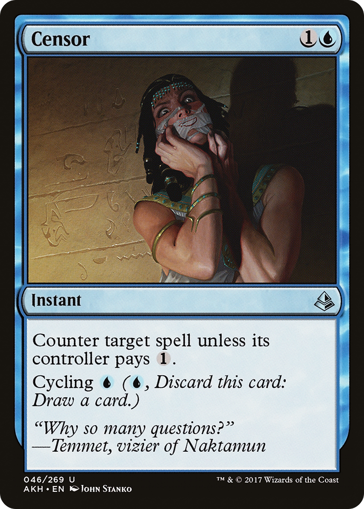 Censor [Amonkhet] Foil