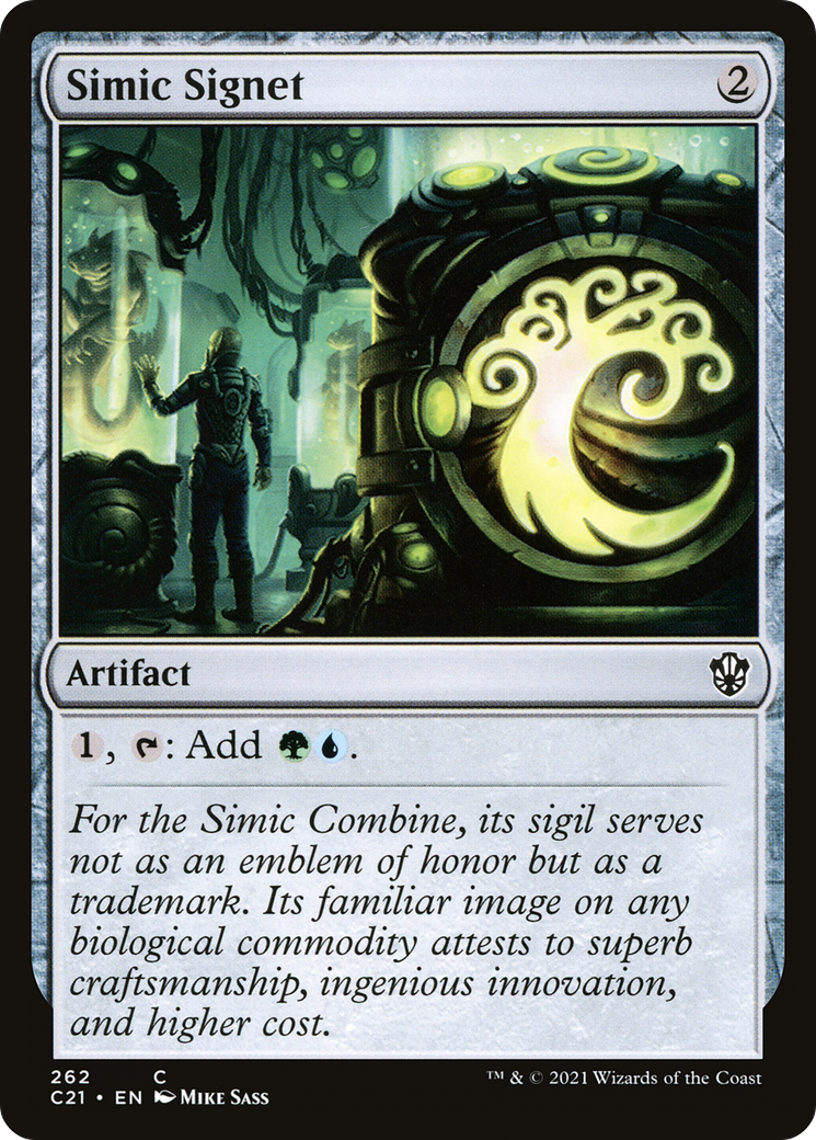 Simic Signet (262) - Commander 2021