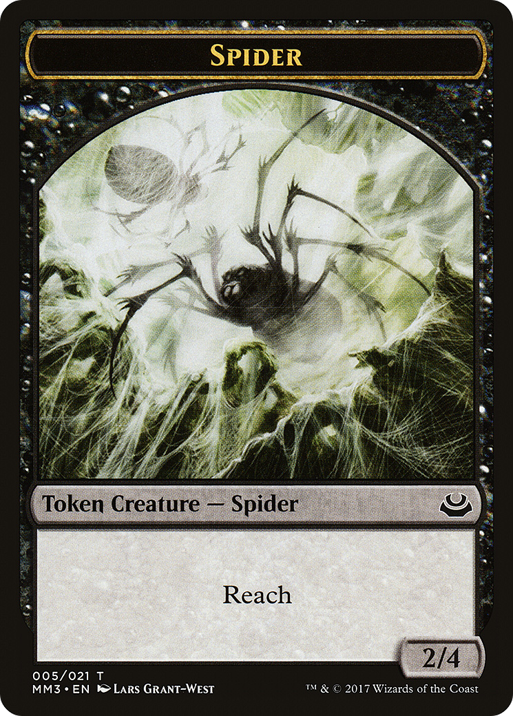 Spider Token [Modern Masters 2017 Tokens] | Silver Goblin