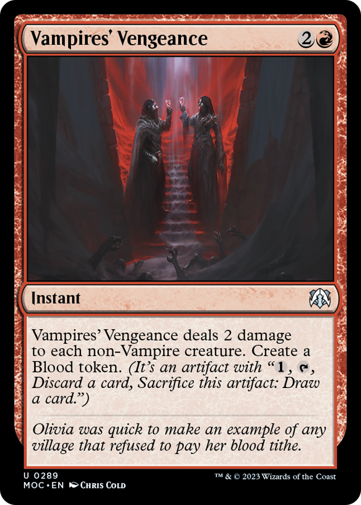 Vampires' Vengeance [March of the Machine Commander] | Silver Goblin
