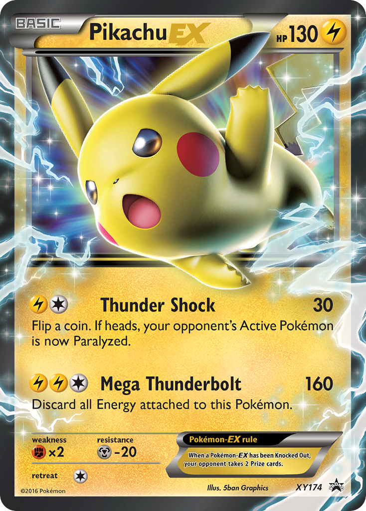 Pikachu EX (XY174) [XY: Black Star Promos] | Silver Goblin