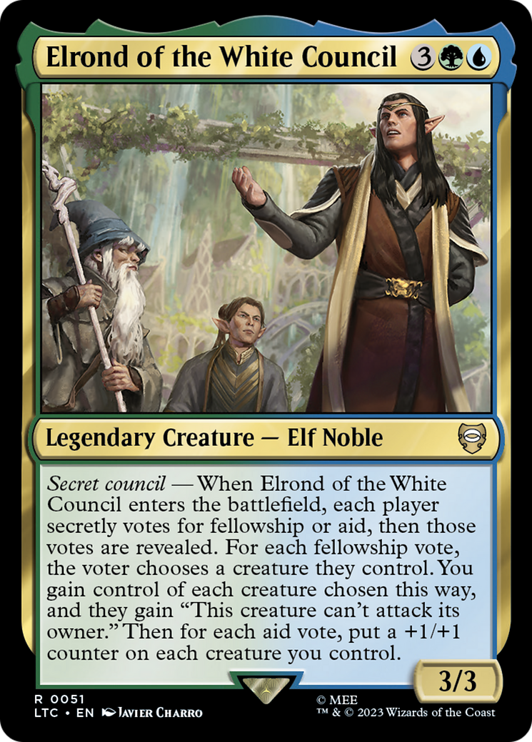 Elrond of the White Council (051) - Tales of Middle-earth Commander