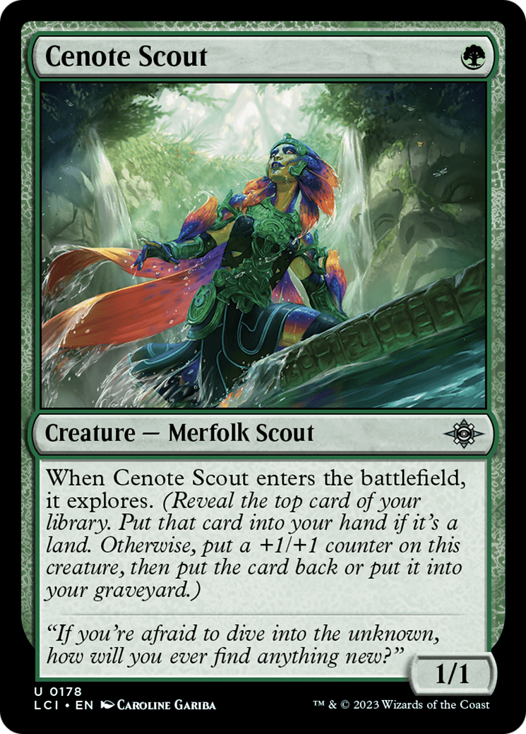 Cenote Scout [The Lost Caverns of Ixalan] Foil
