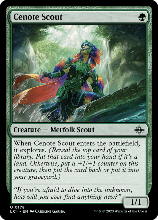 Cenote Scout [The Lost Caverns of Ixalan] Foil