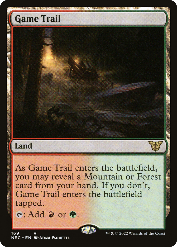 Game Trail (169) - Neon Dynasty Commander
