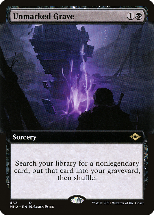 Unmarked Grave (Extended Art) [Modern Horizons 2]