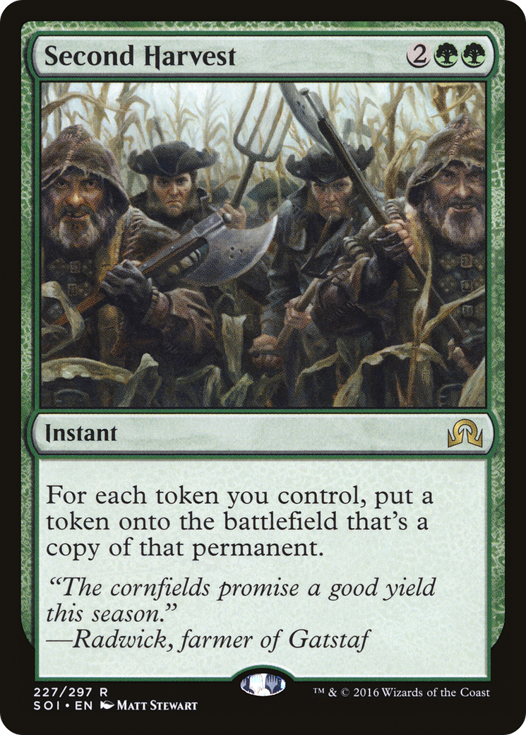 Second Harvest (227) - Shadows over Innistrad