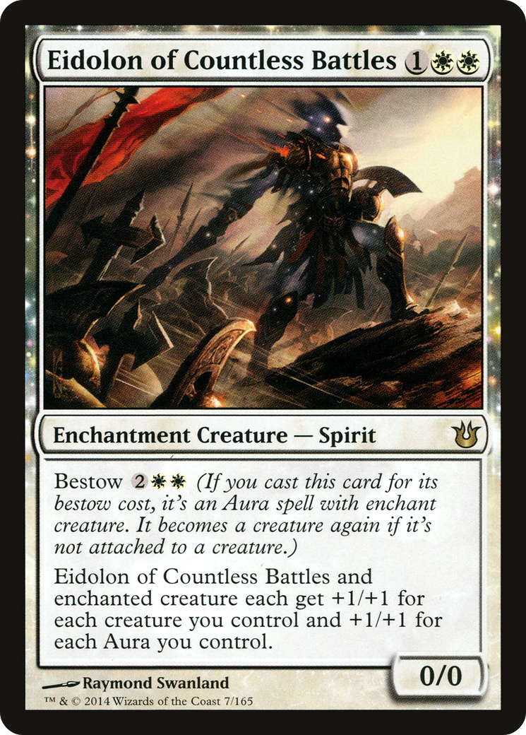 Eidolon of Countless Battles (007) Foil - Born of the Gods