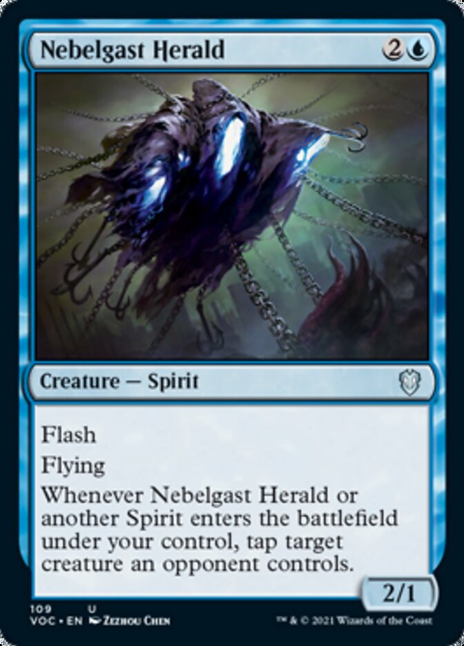 Nebelgast Herald [Innistrad: Crimson Vow Commander] | Silver Goblin